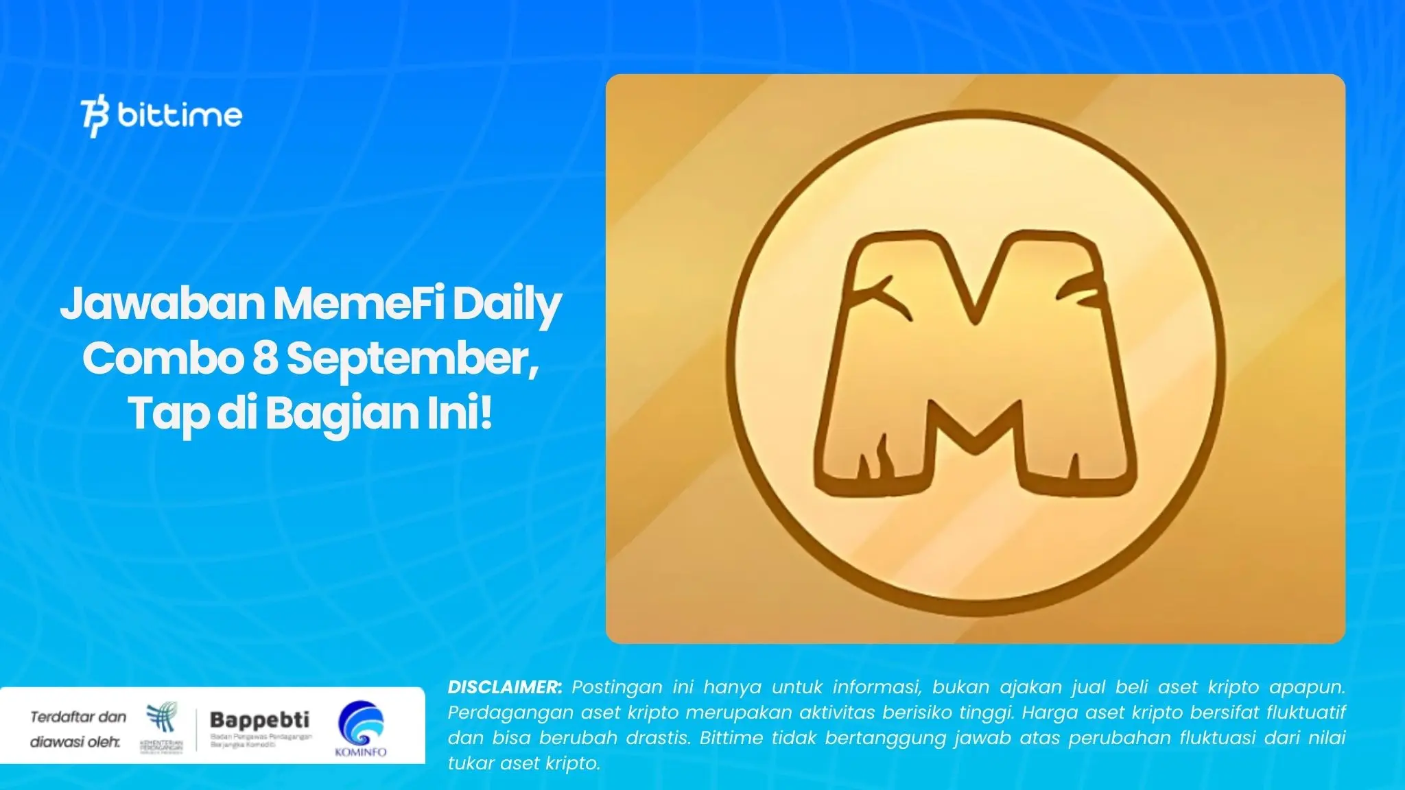 Jawaban MemeFi Daily Combo 8 September, Tap di Bagian Ini!.webp