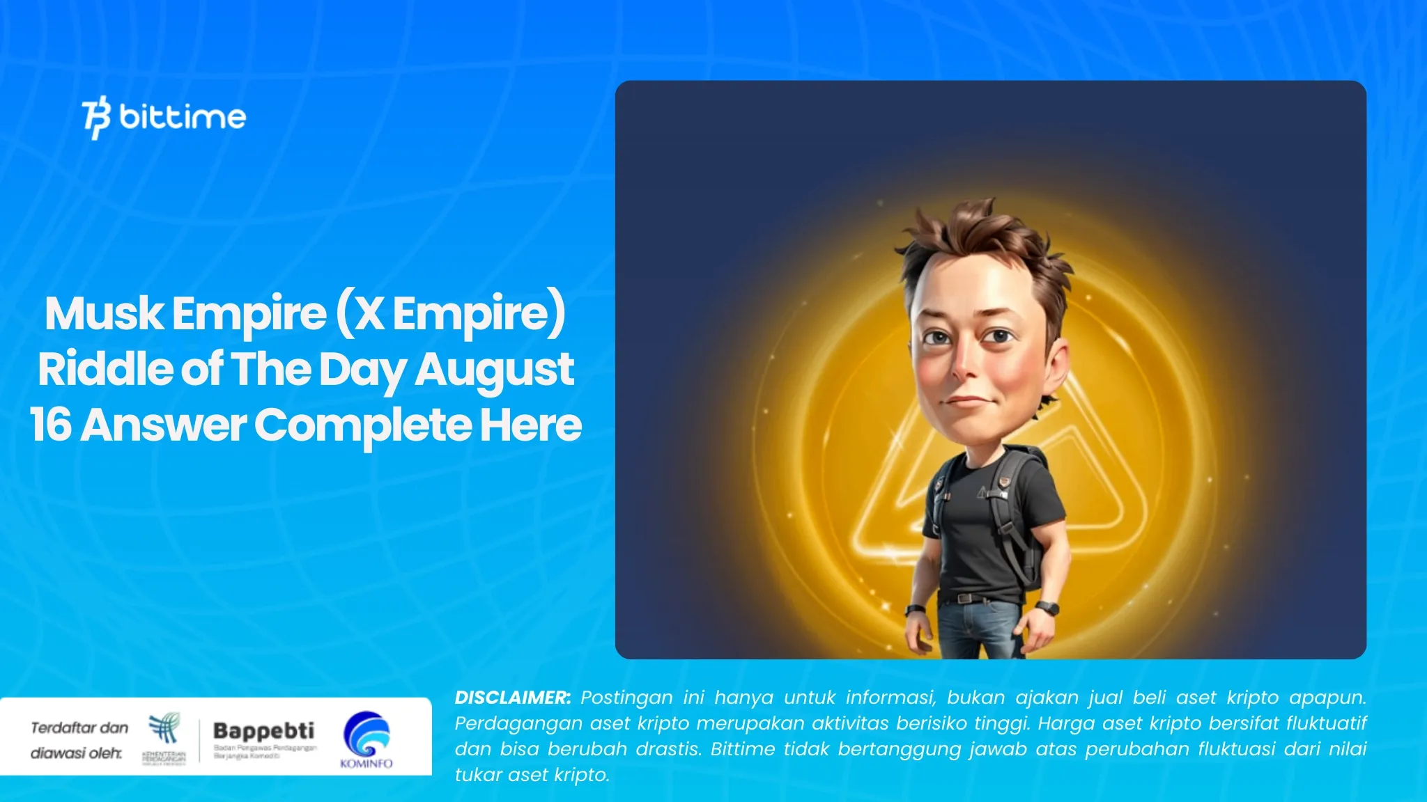 Musk Empire (X Empire) Riddle of The Day August 16 Answer Complete Here