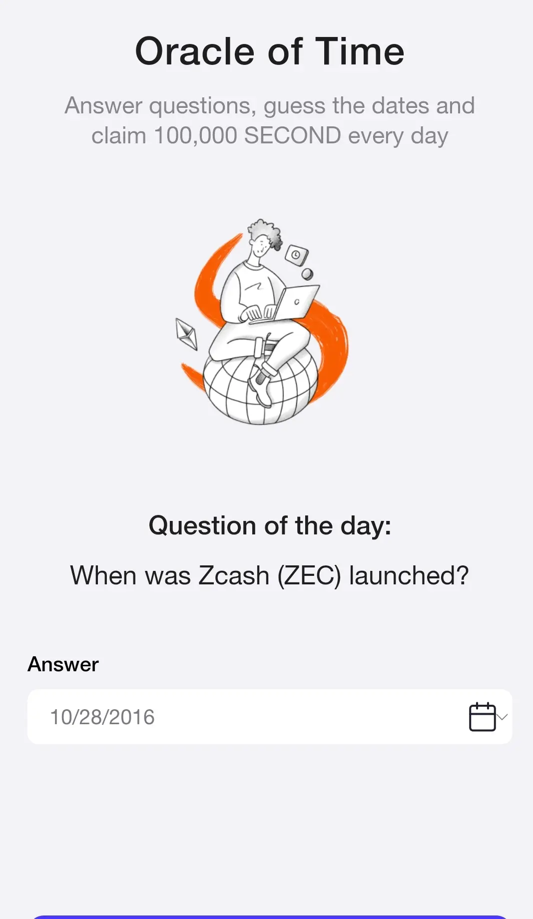 Jawaban Oracle of Time Farm 3 September: When was Zcash (ZEC) Launched?