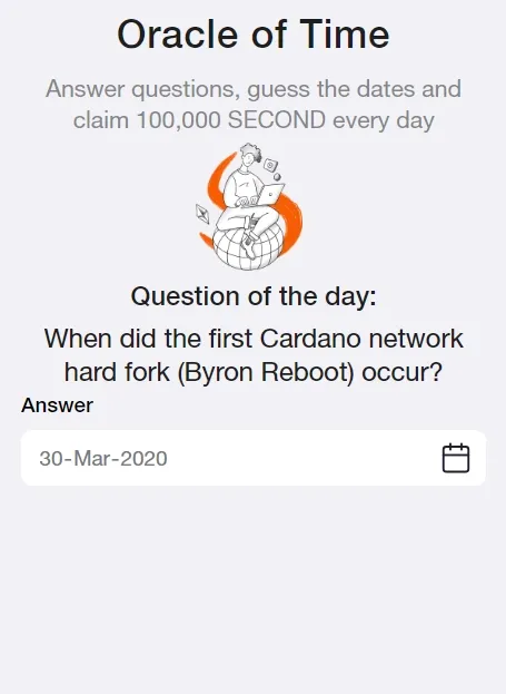 Jawaban Oracle of Time Farm 4 September: When Did the First Cardano Network