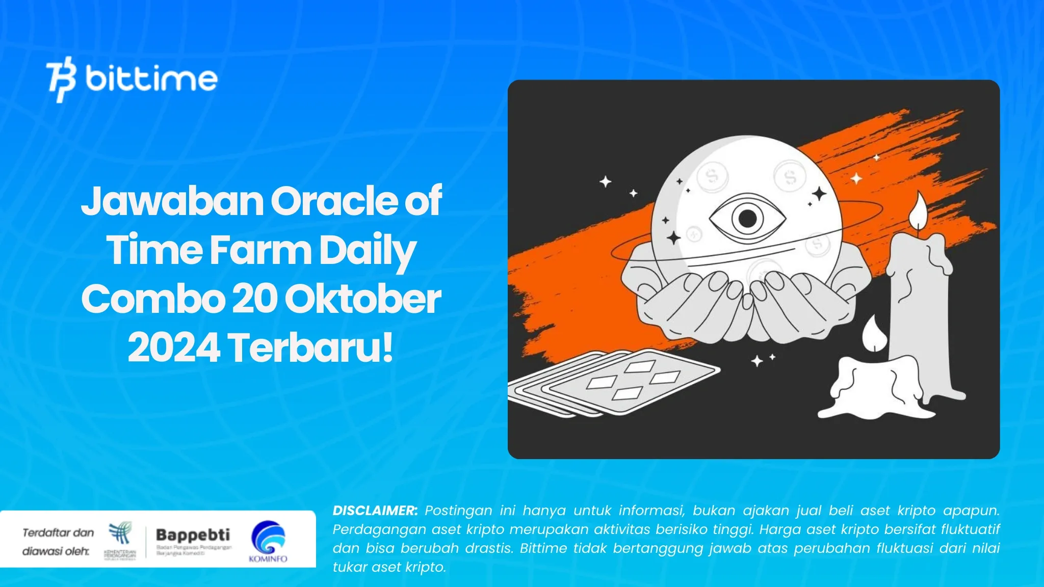 Jawaban Oracle of Time Farm Daily Combo 20 Oktober 2024 Terbaru!.webp