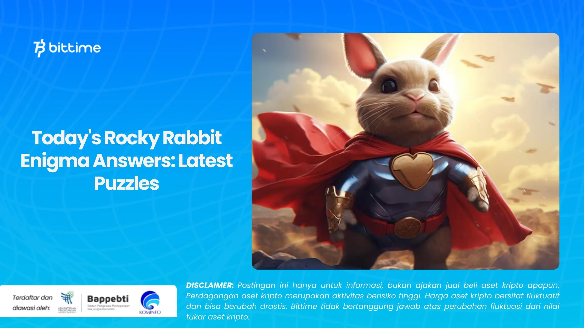 Jawaban Rocky Rabbit Enigma Hari Ini Teka-Teki Terbaru