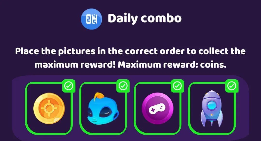 Space Adventure Daily Combo 15 April 2025