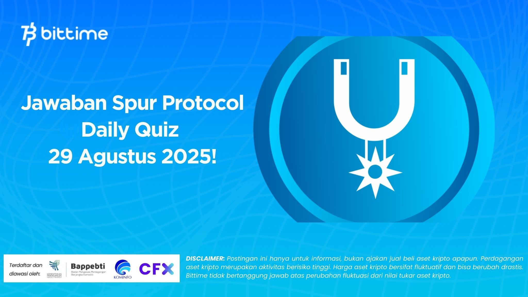 Jawaban Spur Protocol Daily Quiz 29 Agustus 2025!