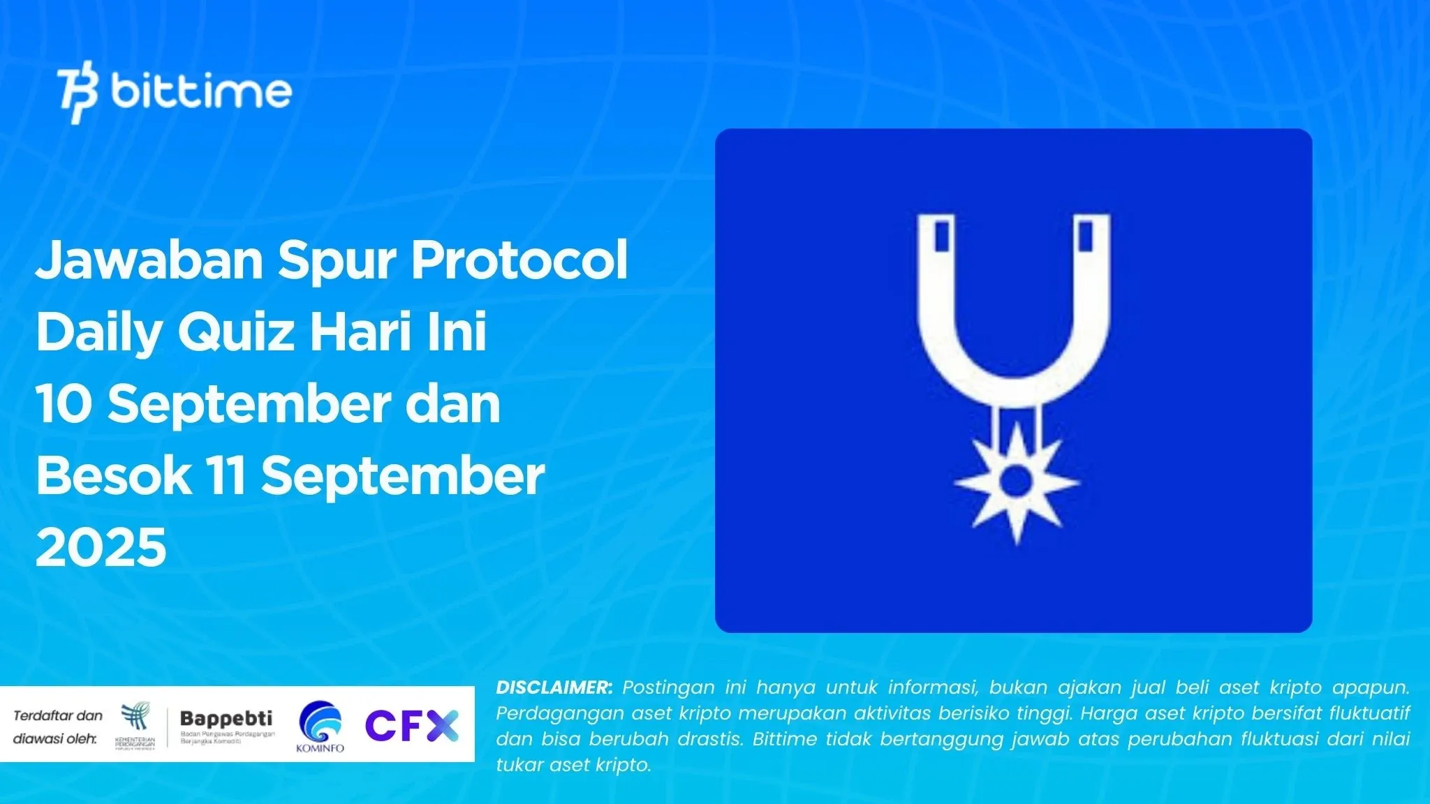 Jawaban Spur Protocol Daily Quiz Hari Ini 10 September dan Besok 11 September 2025.webp