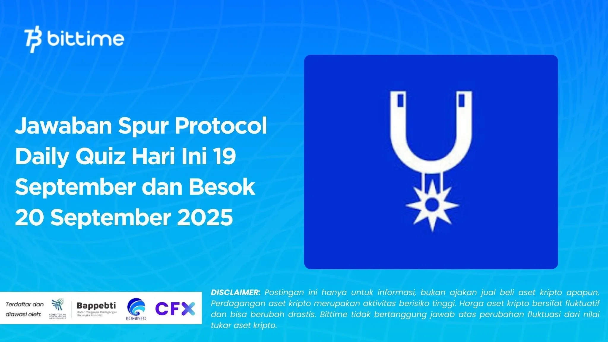 Jawaban Spur Protocol Daily Quiz Hari Ini 19 September dan Besok 20 September 2025.webp
