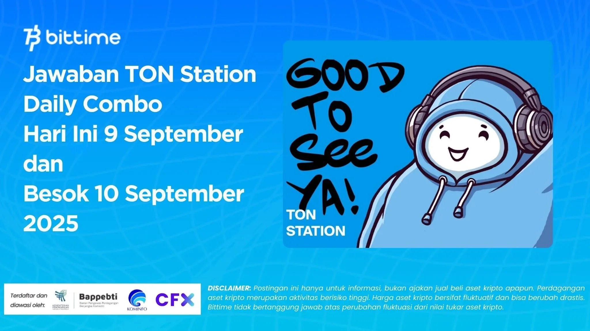 Jawaban TON Station Daily Combo Hari Ini 9 September dan Besok 10 September 2025.webp