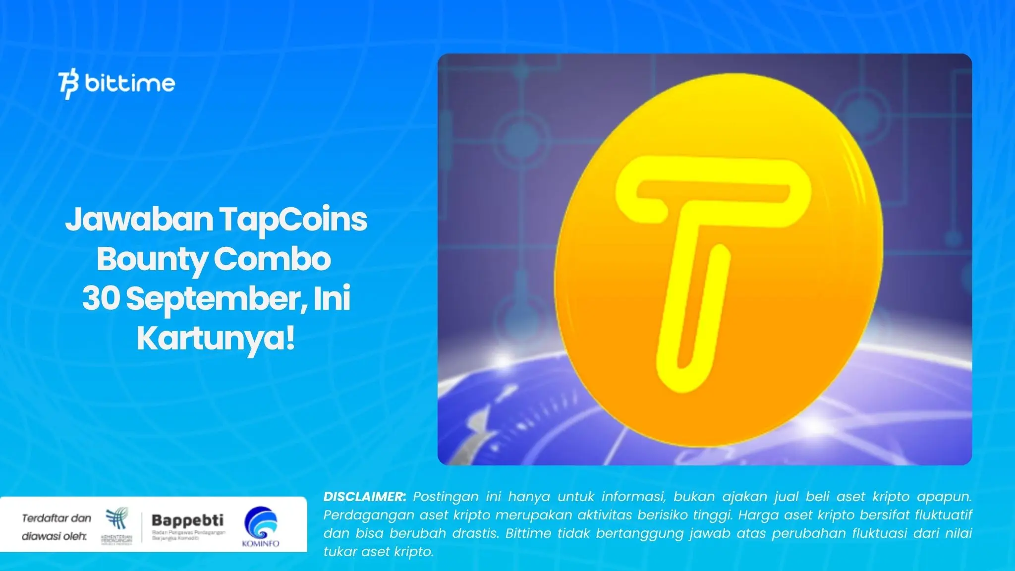 Jawaban TapCoins Bounty Combo 30 September, Ini Kartunya!.webp