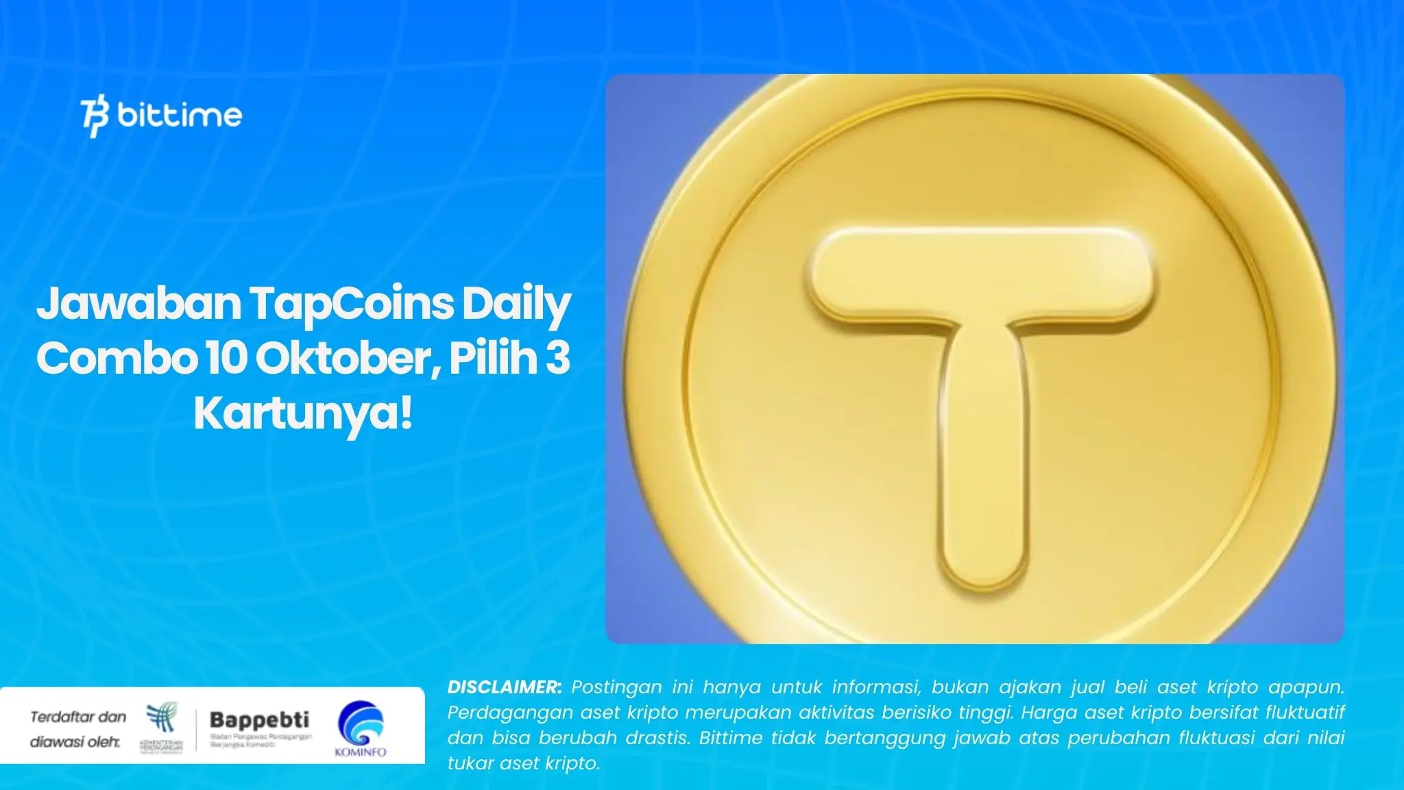 Jawaban TapCoins Daily Combo 10 Oktober, Pilih 3 Kartunya!.webp