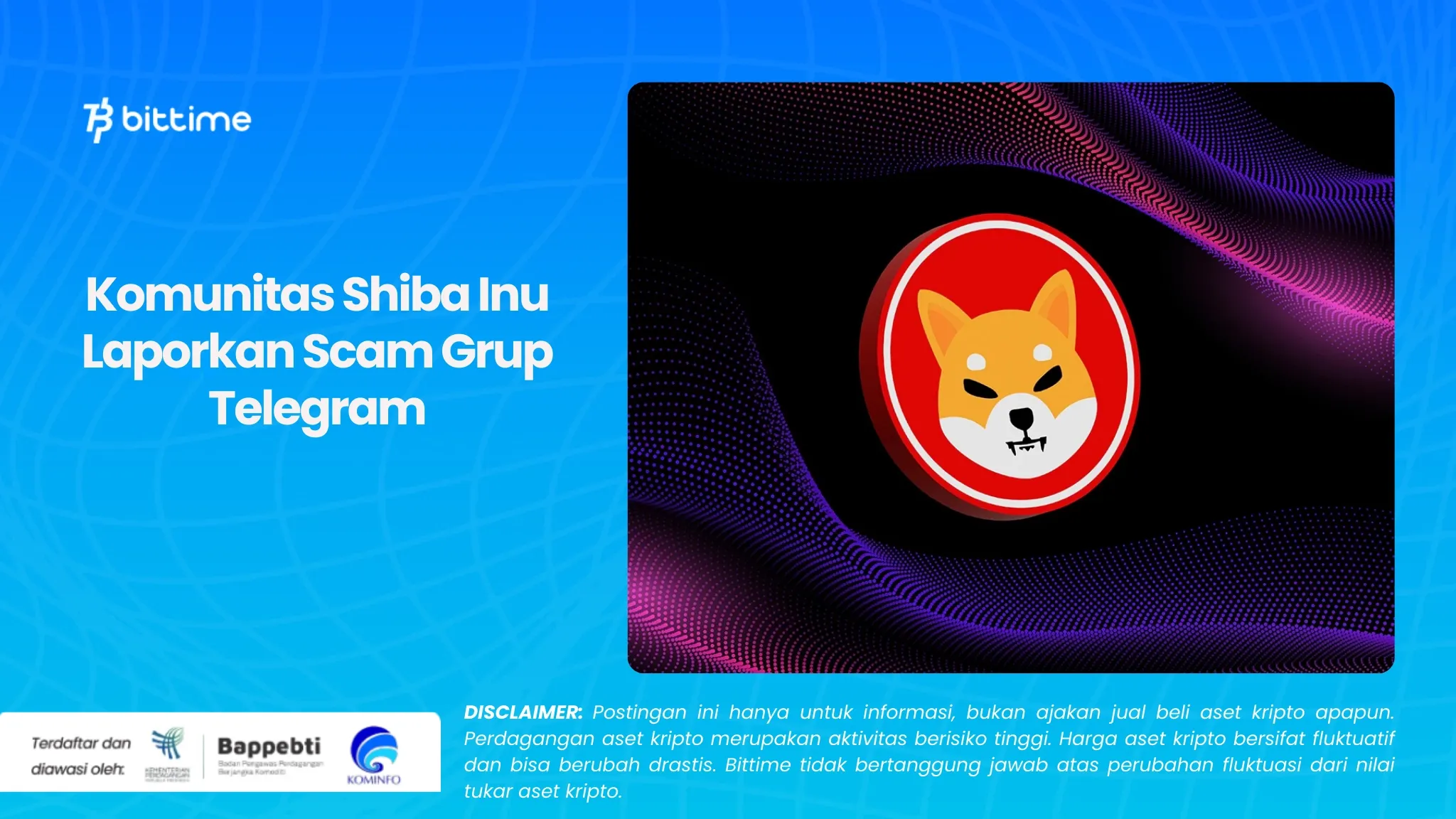 Komunitas Shiba Inu Laporkan Scam Grup Telegram