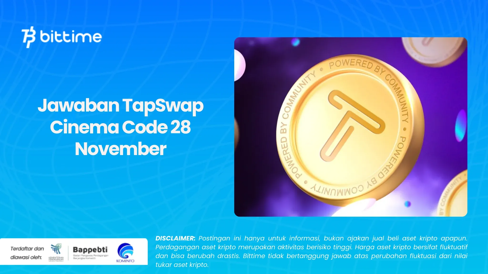 Jawaban TapSwap Cinema Code 28 November.webp