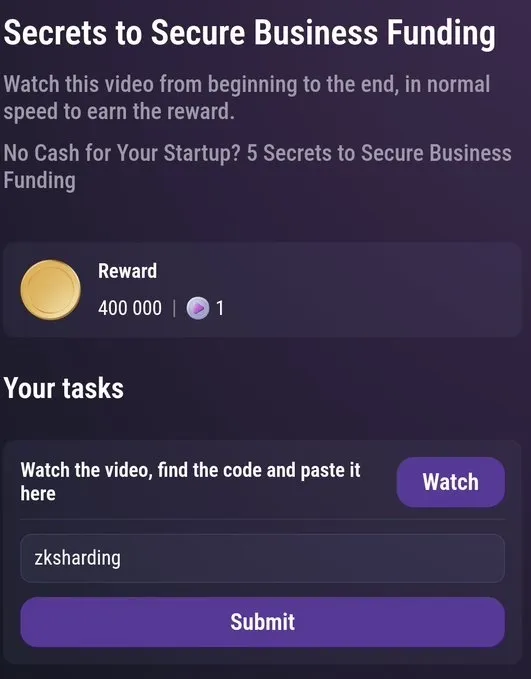 Jawaban TapSwap Cinema Code 5 September, Disini Selengkapnya