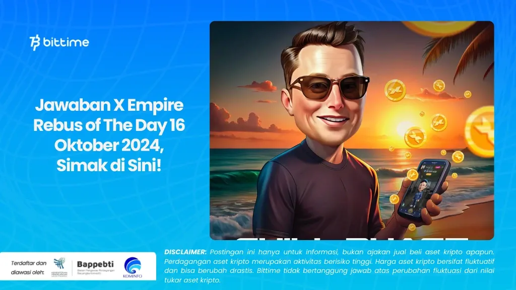 Jawaban X Empire Rebus of The Day 16 Oktober 2024, Simak di Sini!.