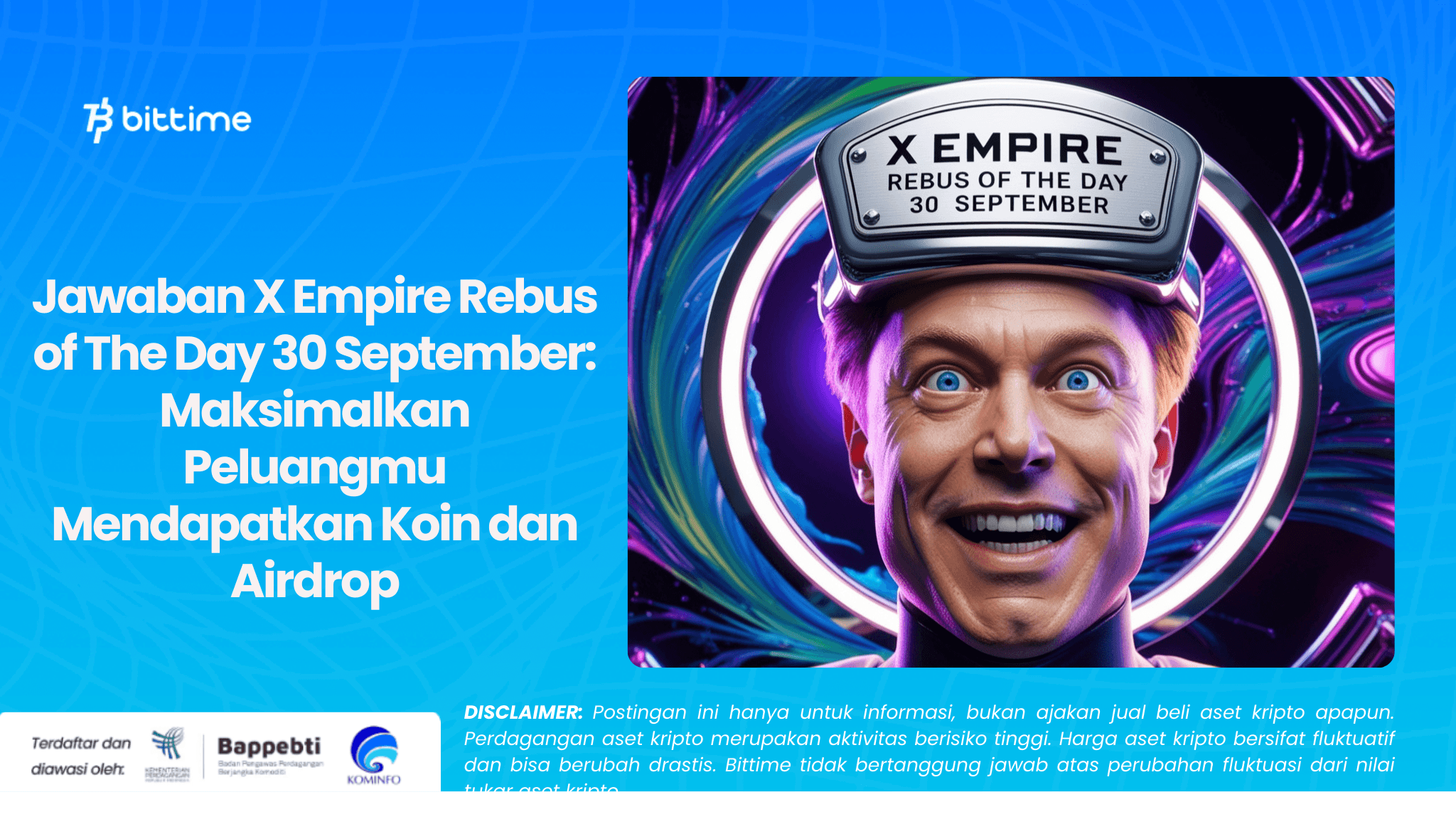 Jawaban X Empire Rebus of The Day 30 September Maksimalkan Peluangmu Mendapatkan Koin dan Airdrop.png
