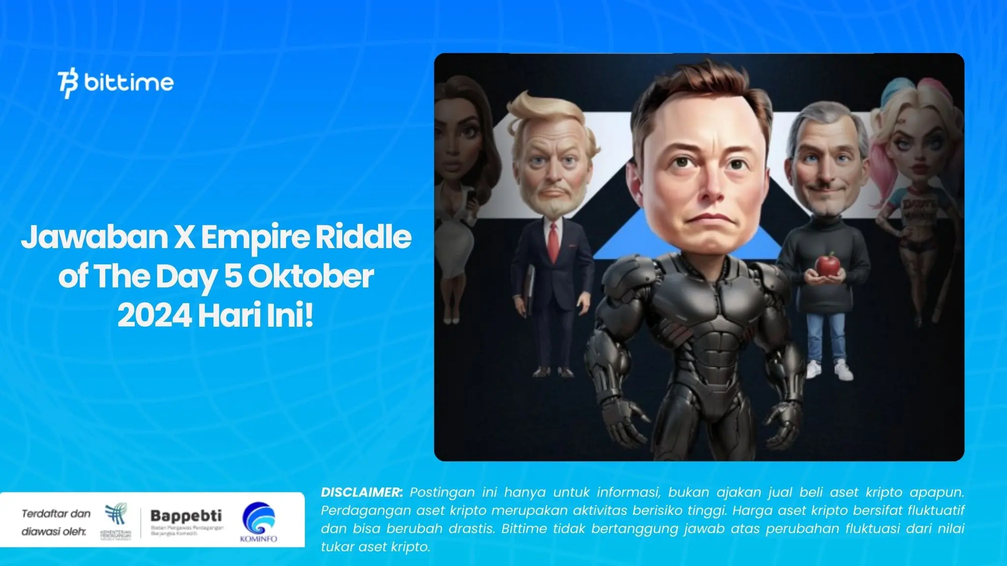 Jawaban X Empire Riddle of The Day 5 Oktober 2024 Hari Ini!.webp