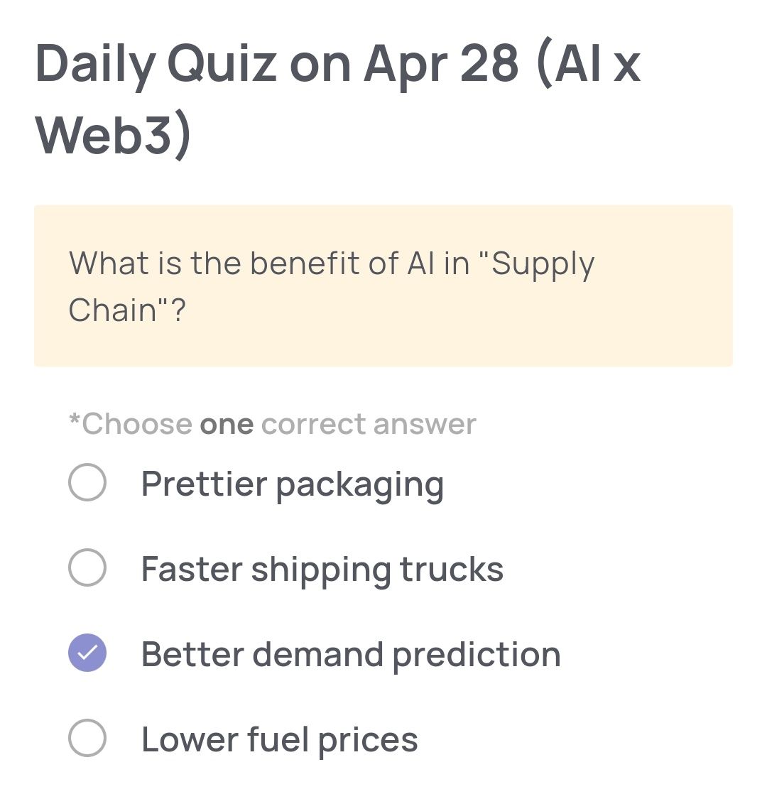 Xenea Daily Quiz Answer April 28, 2026