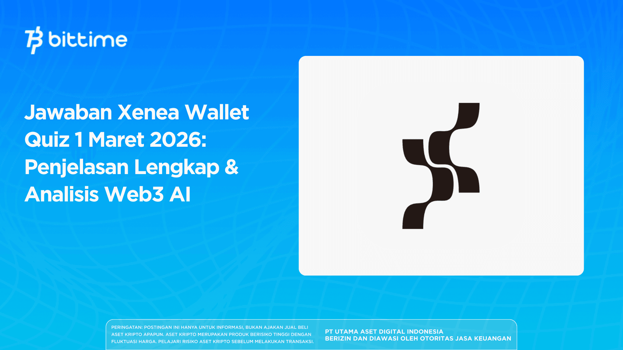 Xenea Wallet Quiz 1 March 2026 Answer: Clear Explanation & Web3 AI Insight