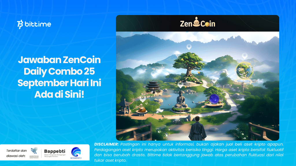 Jawaban ZenCoin Daily Combo 25 September Hari Ini Ada di Sini!