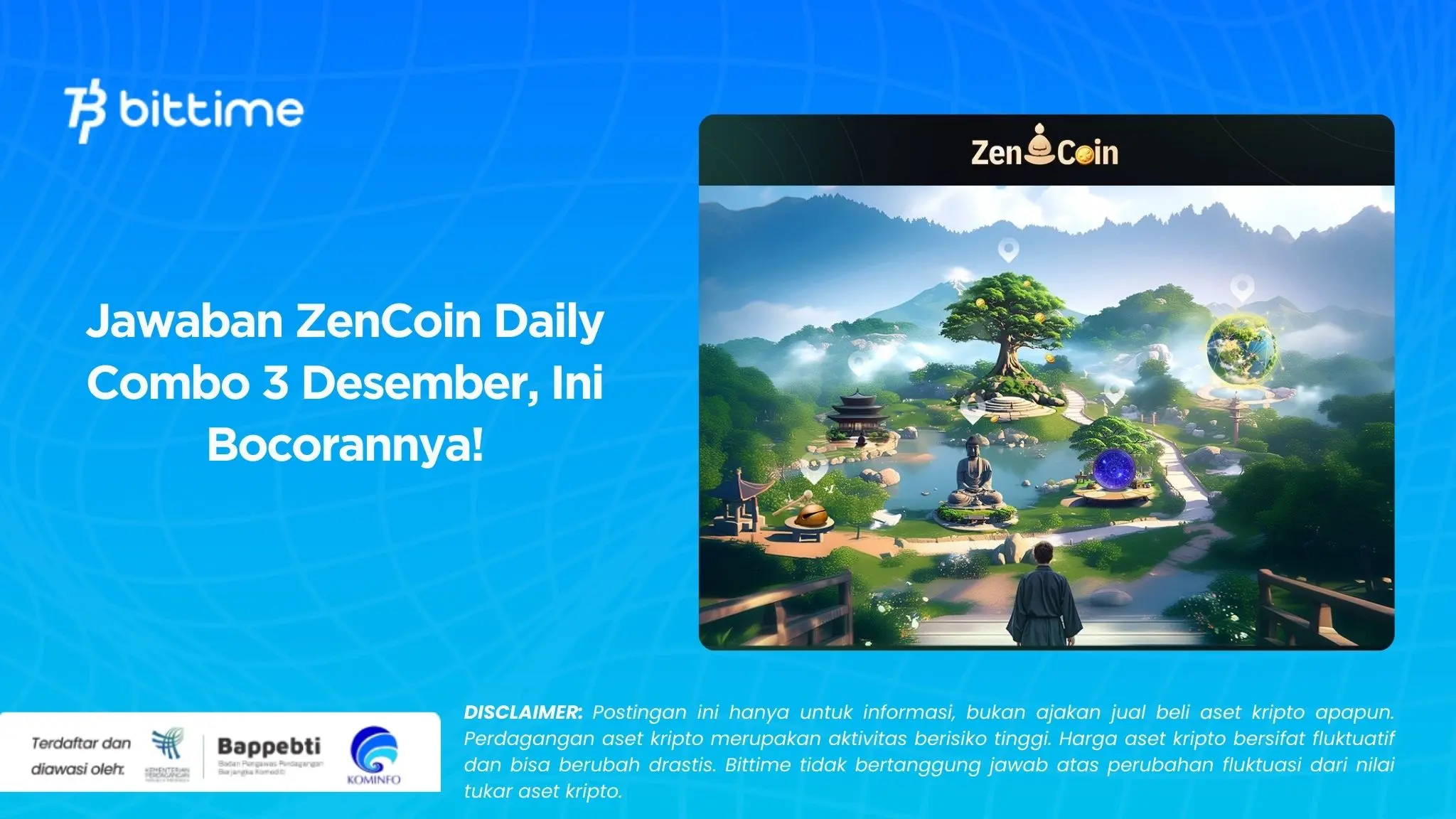 Jawaban ZenCoin Daily Combo 3 Desember, Ini Bocorannya!