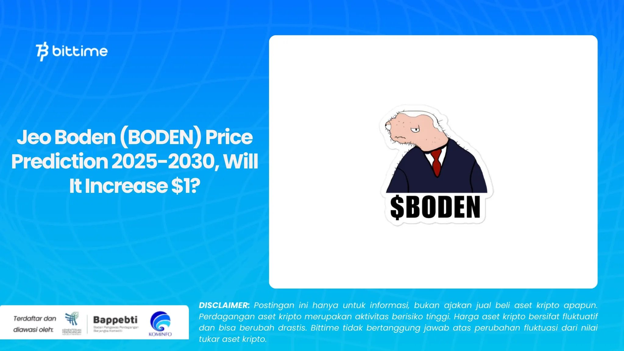 Jeo Boden (BODEN) Price Prediction 2025-2030