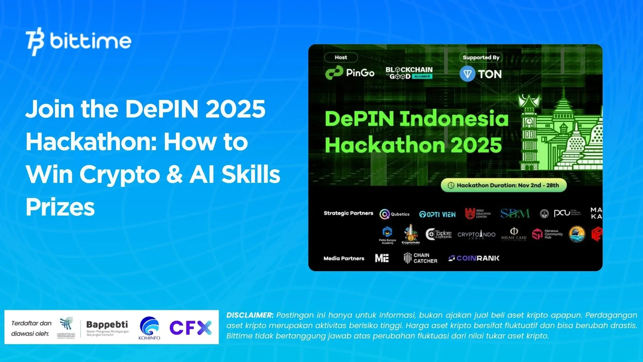 Join the DePIN 2025 Hackathon: How to Win Crypto & AI Skills Prizes