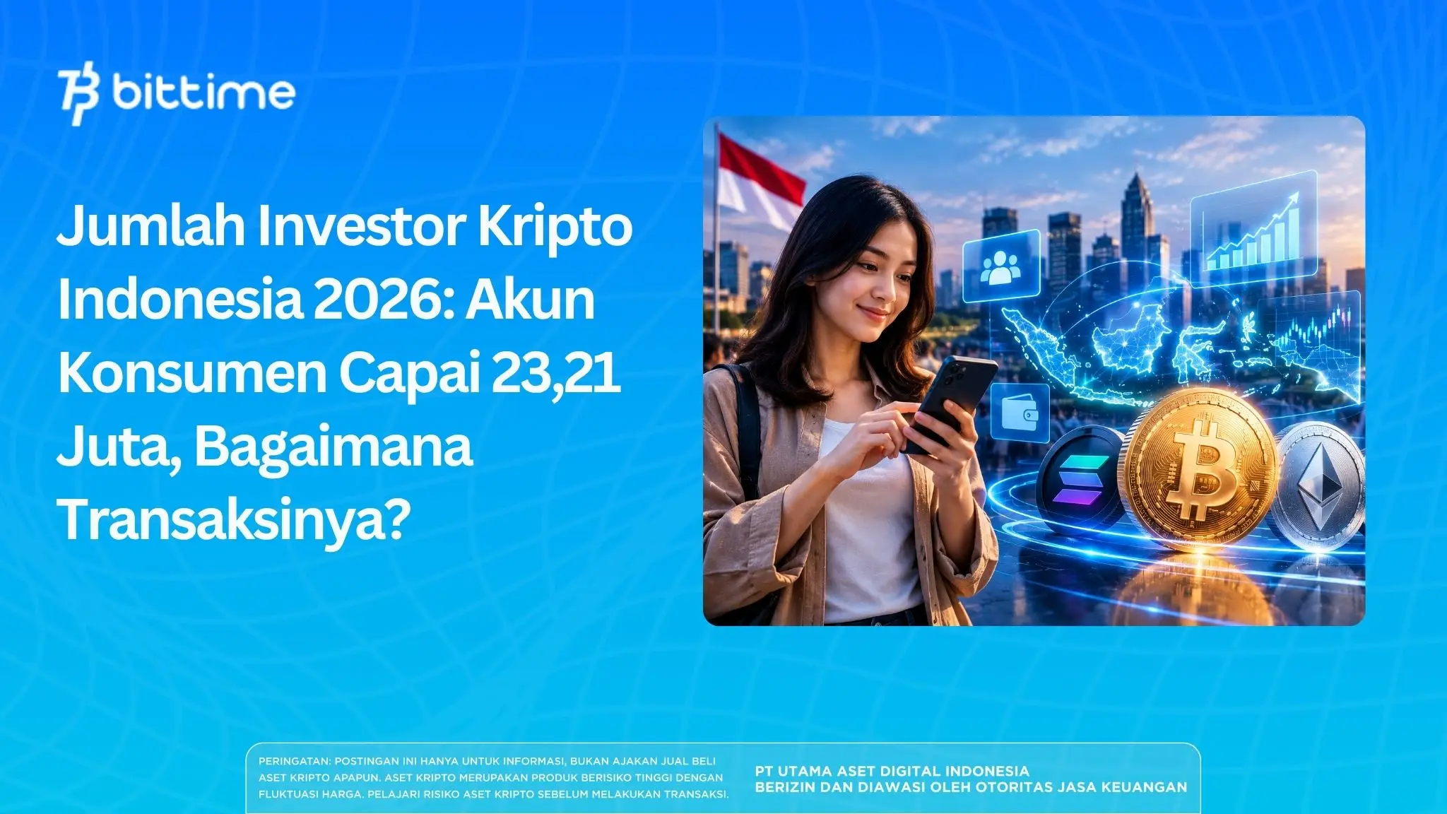 Jumlah Investor Kripto Indonesia 2026 Akun Konsumen Capai 23,21 Juta, Bagaimana Transaksinya.webp