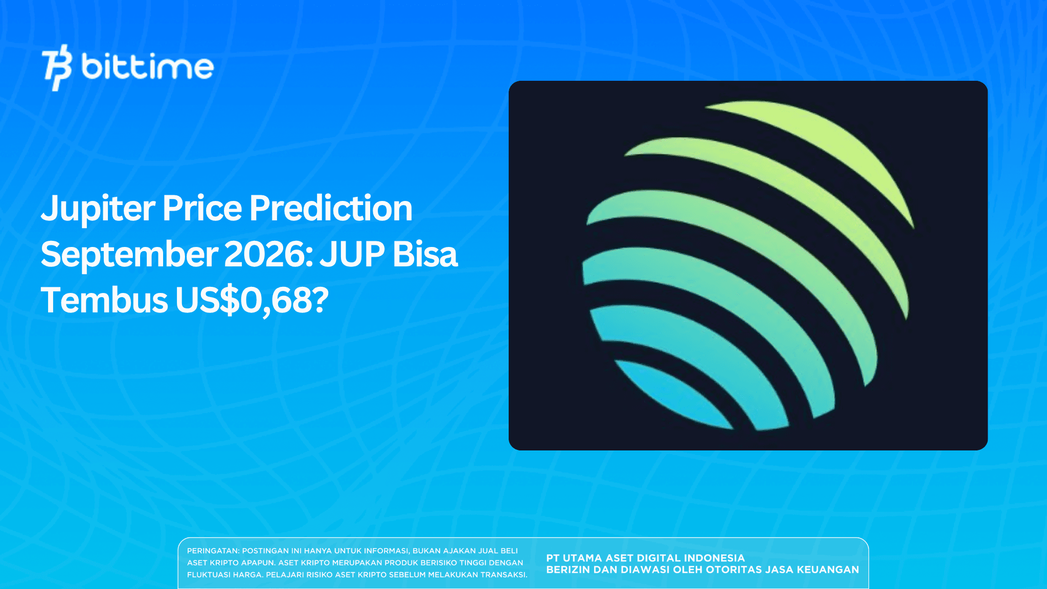 Jupiter Price Prediction September 2026: Can JUP Break $0.68?