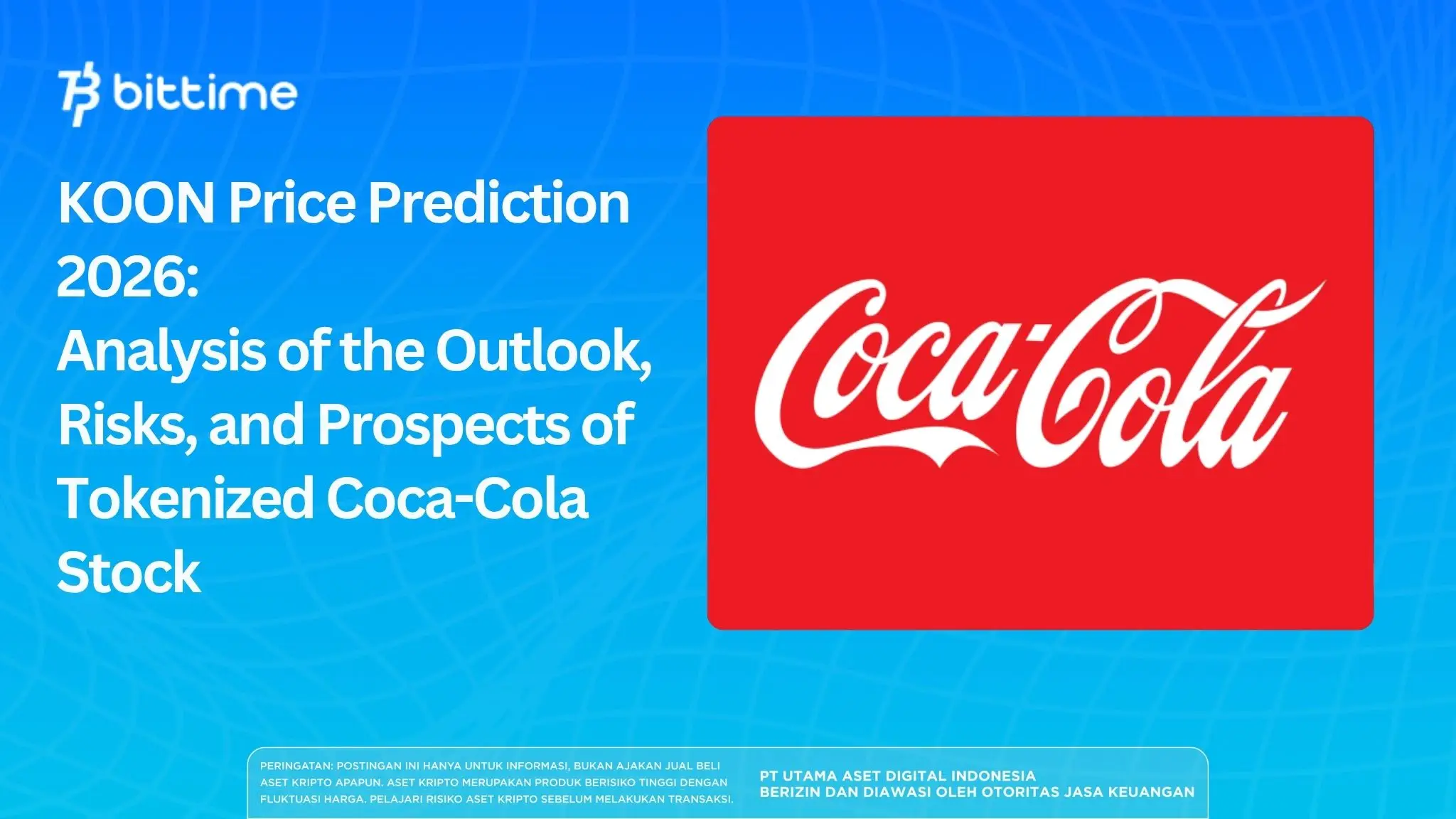 KOON Price Prediction for 2026: Analysis of Tokenized Coca-Cola Stock