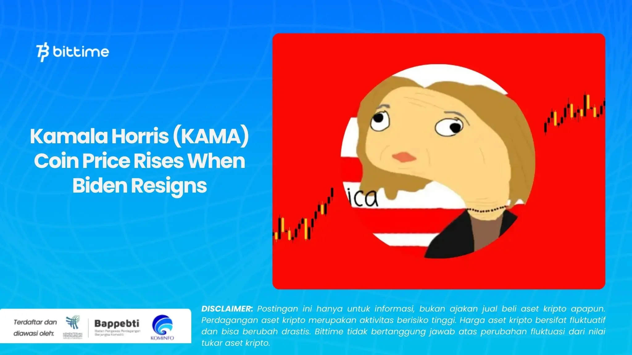 Kamala Horris (KAMA) Coin Price Rises When Biden Resigns.webp