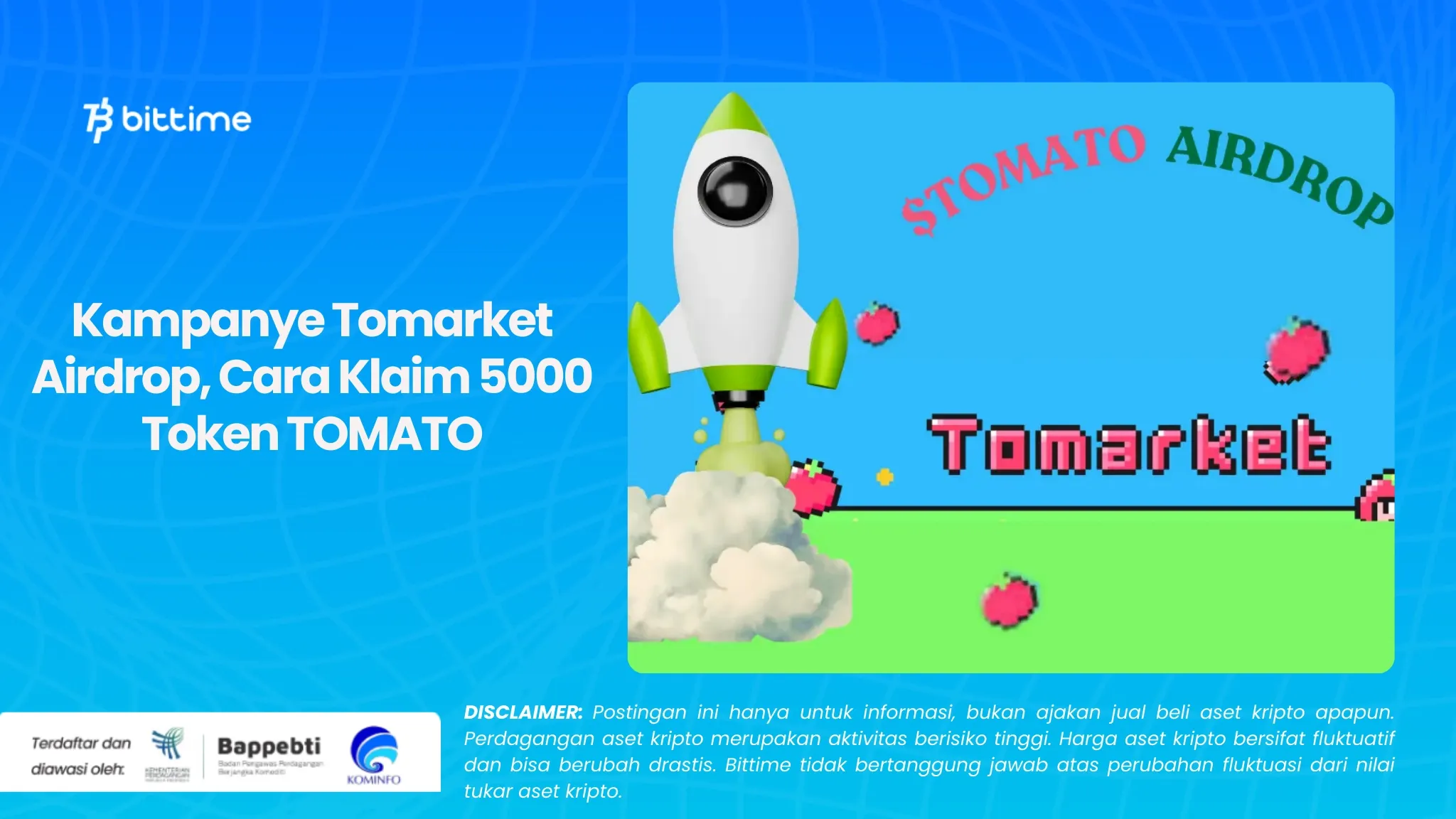 Kampanye Tomarket Airdrop, Cara Klaim 5000 Token TOMATO