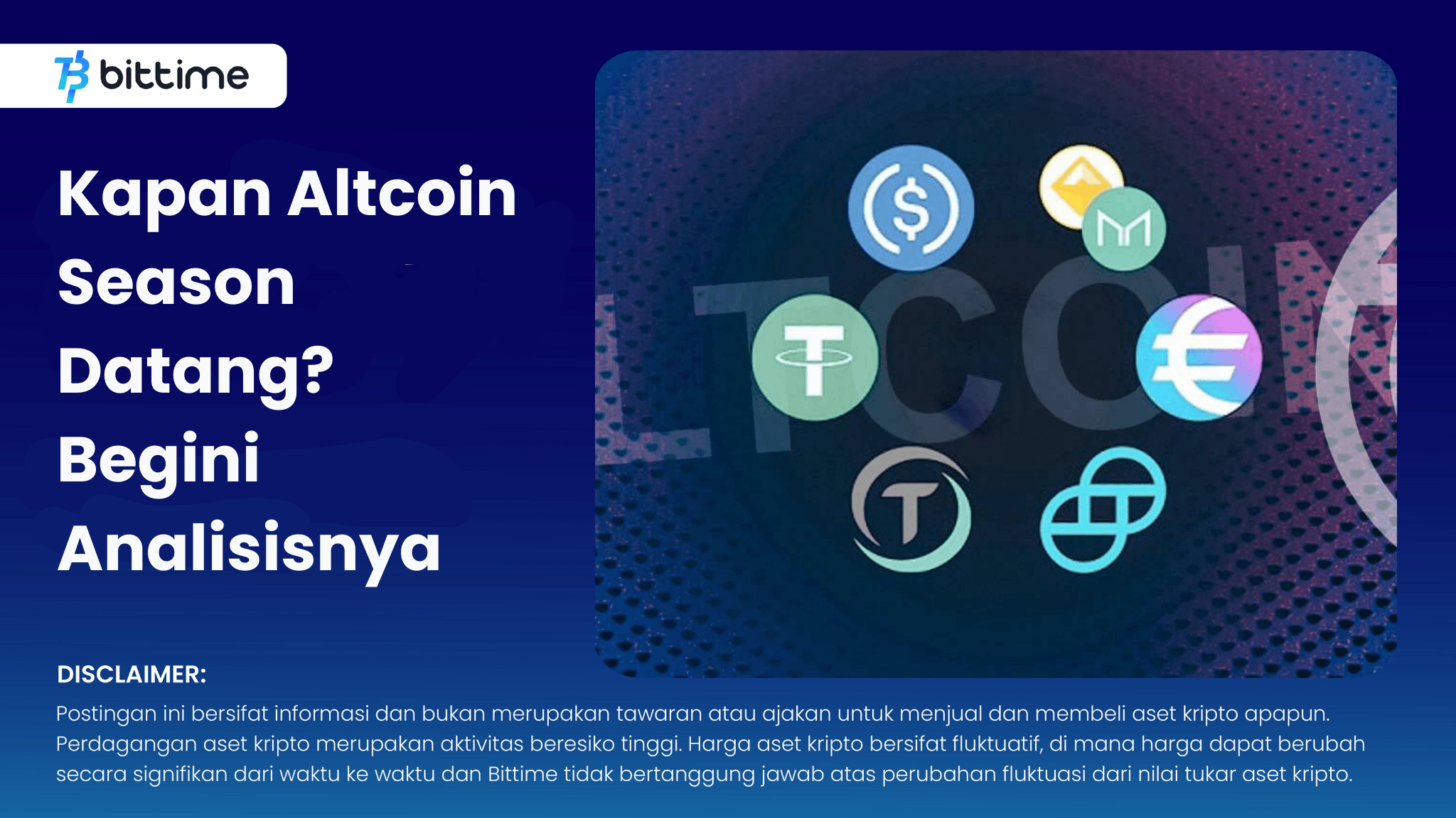 Kapan Altcoin Season Datang - Bittime
