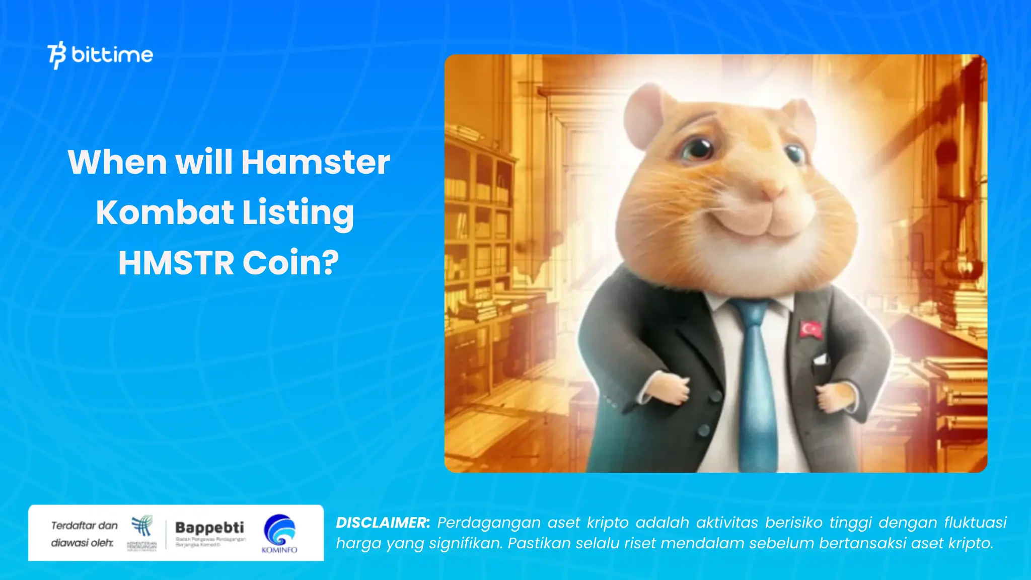 Kapan Hamster Kombat Listing Koin HMSTR - Bittime