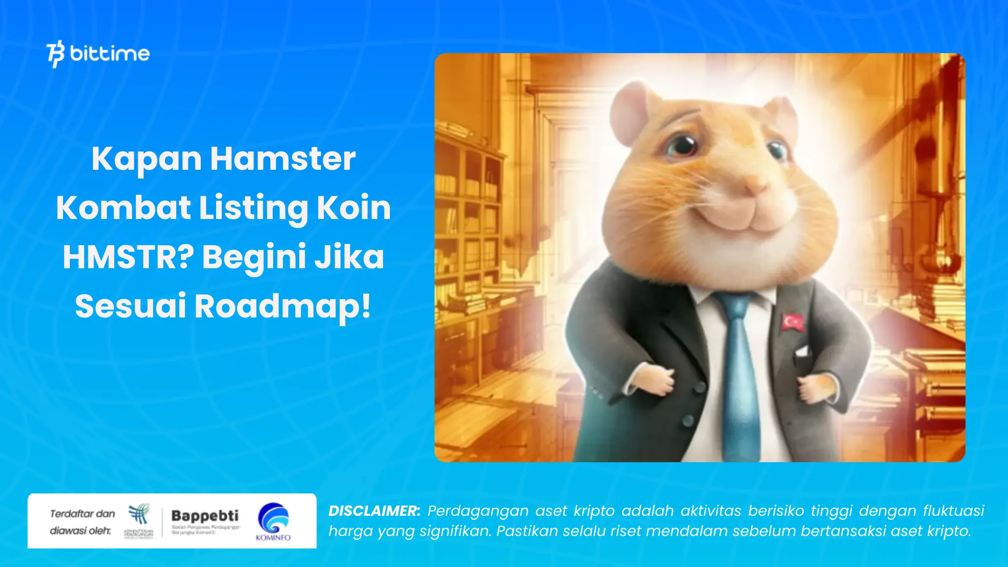 Kapan Hamster Kombat Listing Koin HMSTR - Bittime