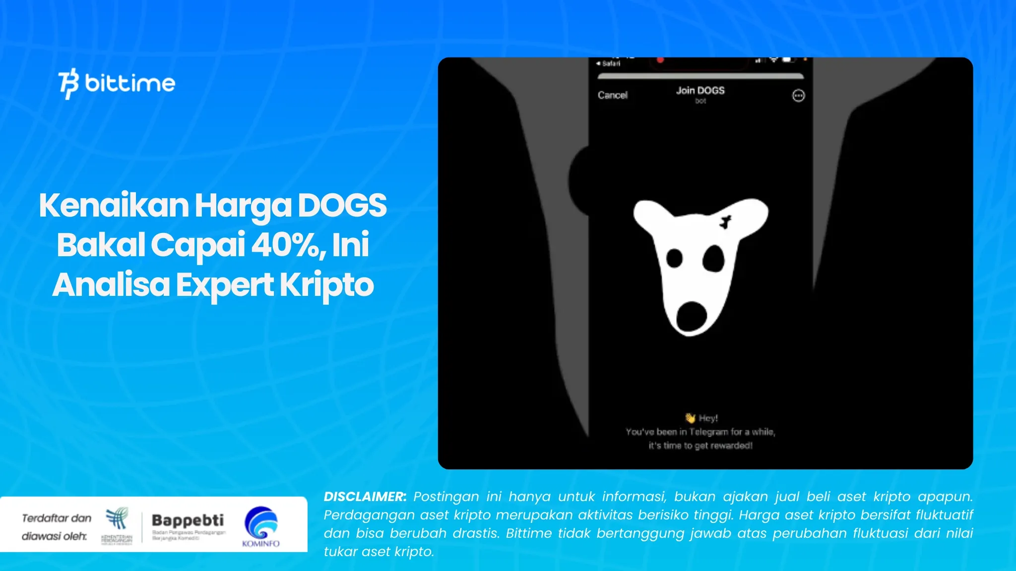 Kenaikan Harga DOGS Bakal Capai 40%, Ini Analisa Expert Kripto