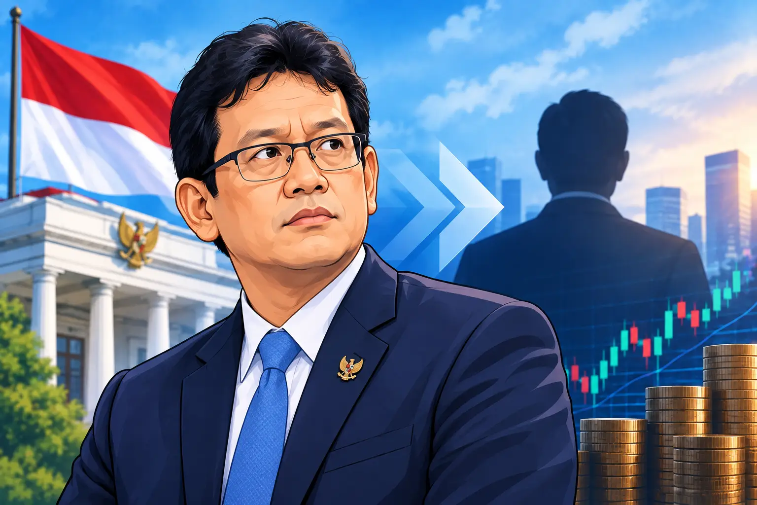 Kenapa Purbaya Diganti Ini Alasan yang Banyak Disorot - illustrasi ai.webp