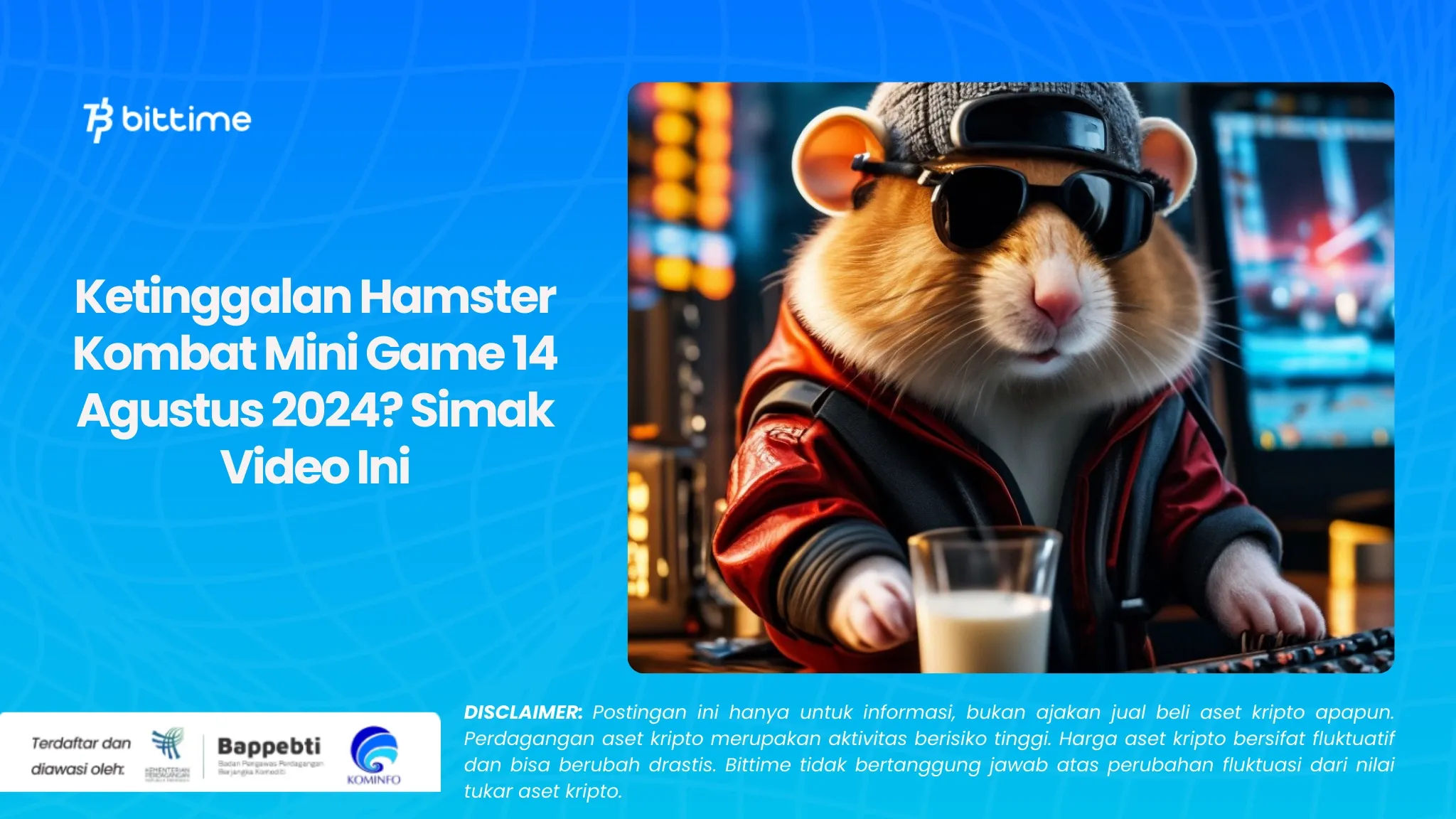 Ketinggalan Hamster Kombat Mini Game 14 Agustus 2024? Simak Video Ini