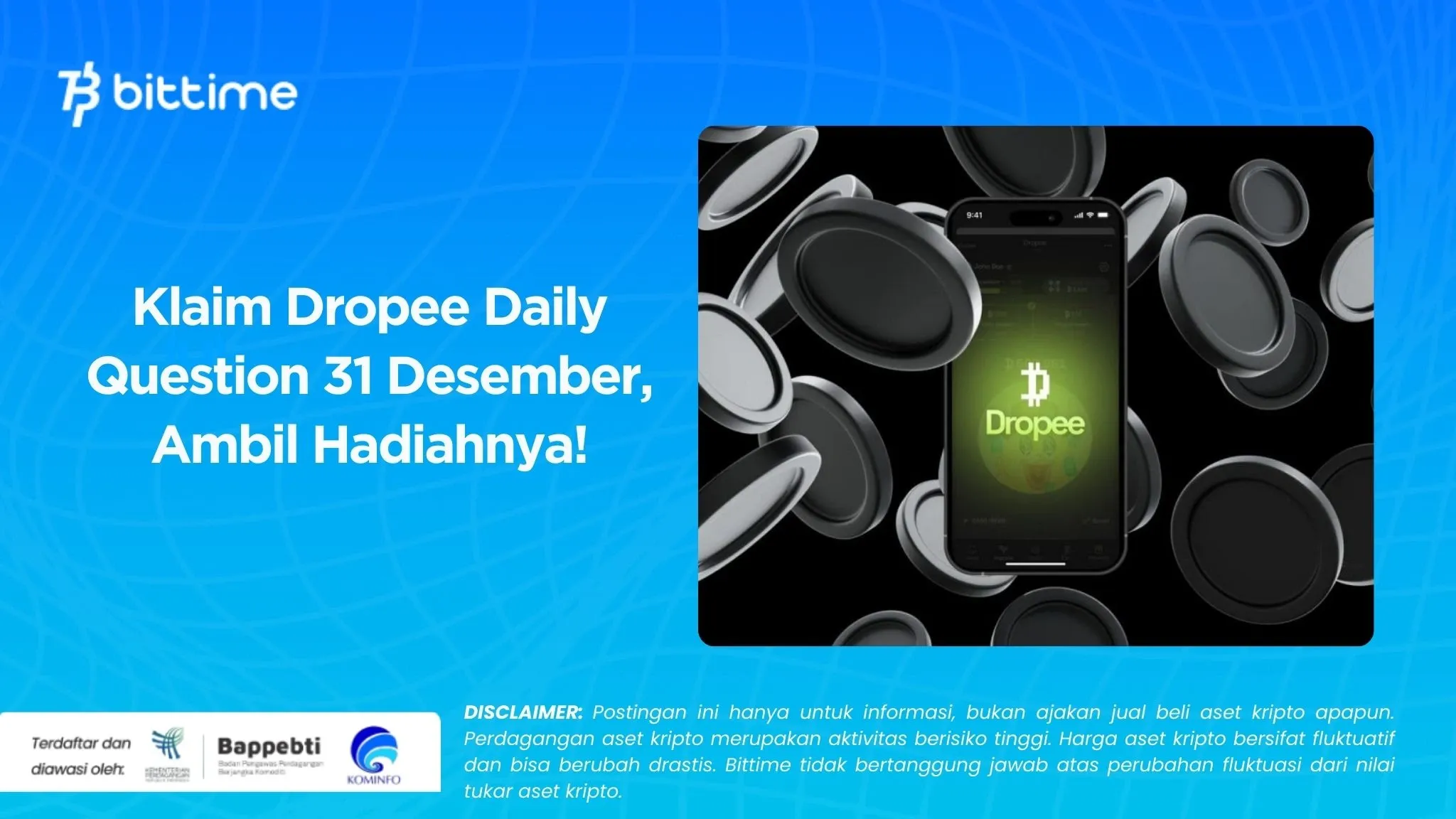 Dropee Daily Question 31 Desember