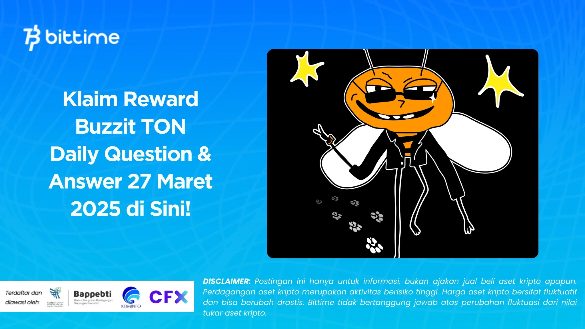 Klaim Reward Buzzit TON Daily Question & Answer 27 Maret 2025 di Sini!.webp