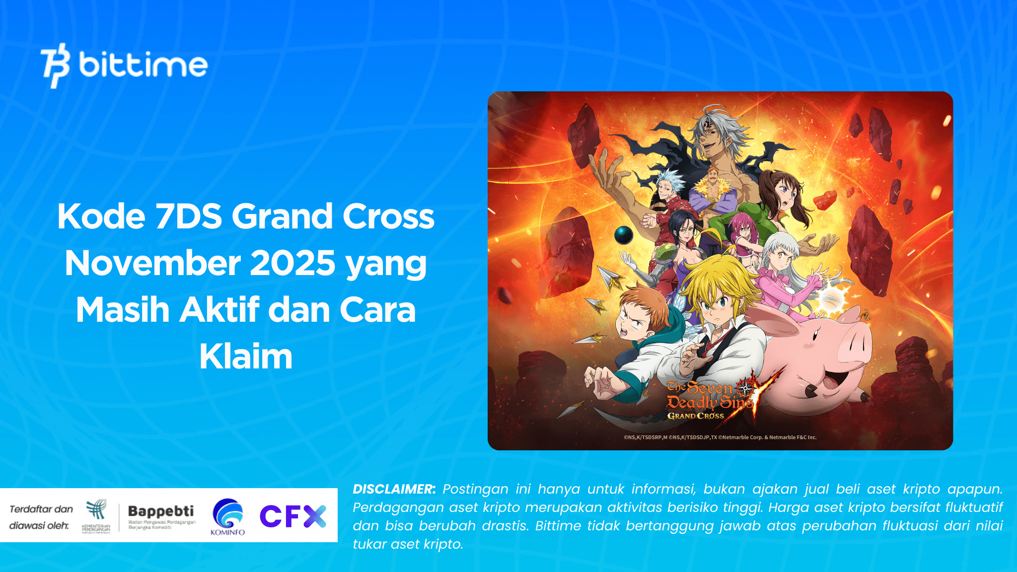 Active 7DS Grand Cross Codes for November 2025 and How to Claim Them