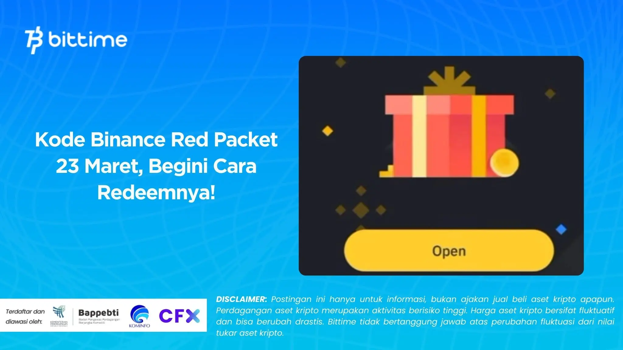 Kode Binance Red Packet 23 Maret, Begini Cara Redeemnya!