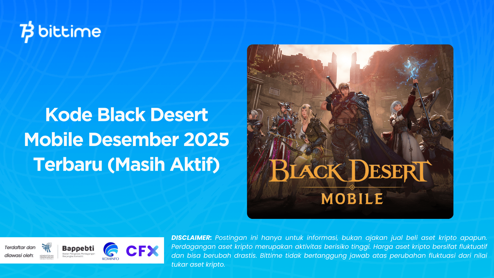 Kode Black Desert Mobile Desember 2025 Terbaru (Masih Aktif)
