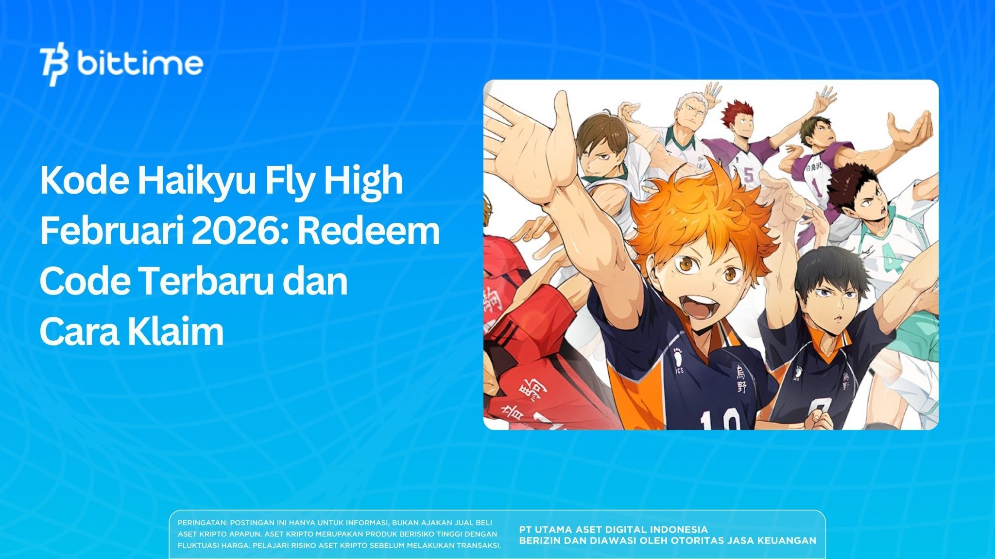 Kode Haikyu Fly High Februari 2026: Redeem Code Terbaru dan Cara Klaim