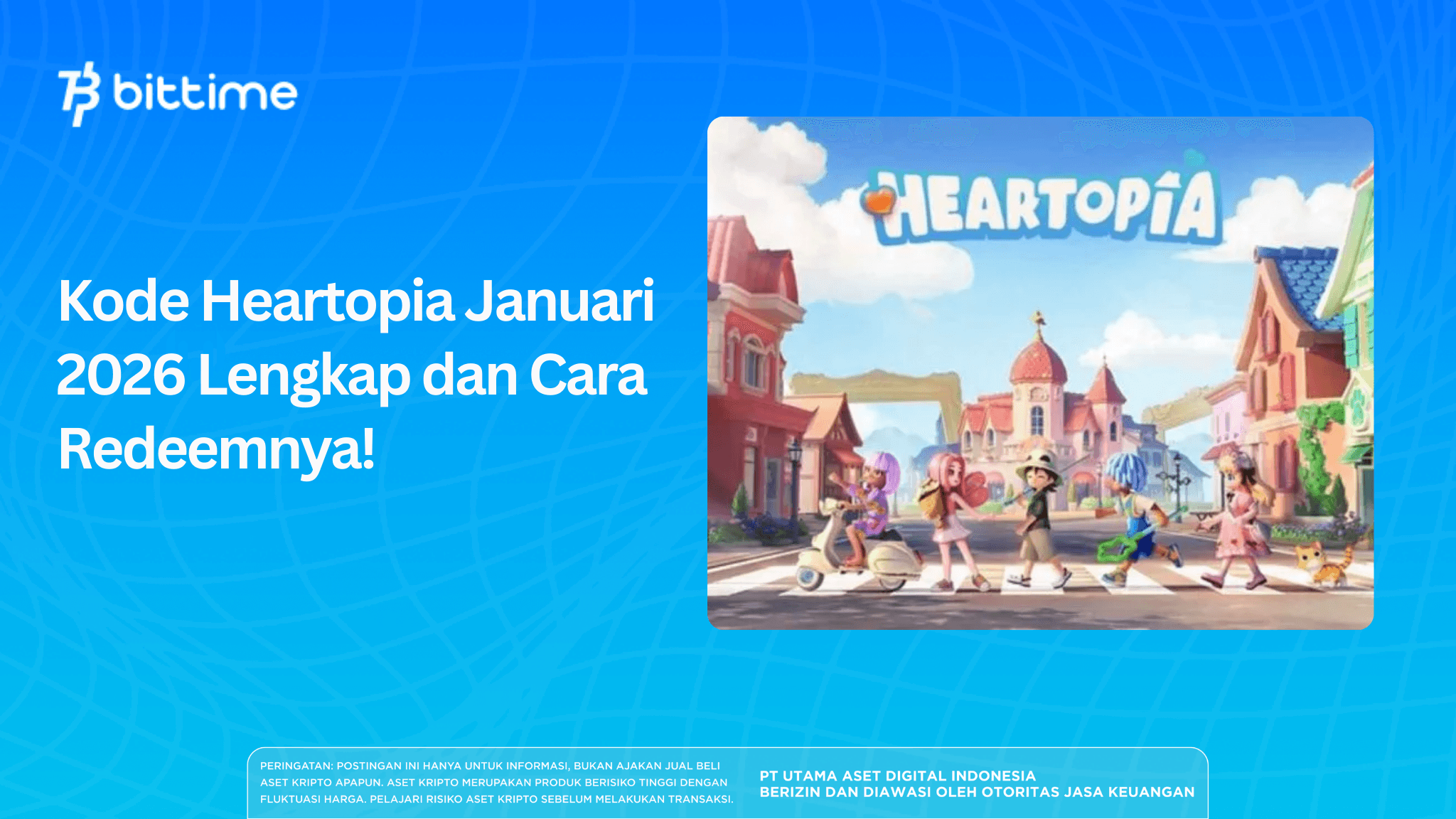 Kode Heartopia Januari 2026 Lengkap dan Cara Redeemnya!