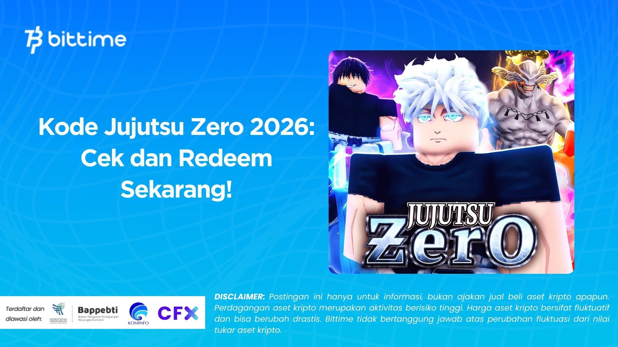 Kode Jujutsu Zero 2026 Cek dan Redeem Sekarang