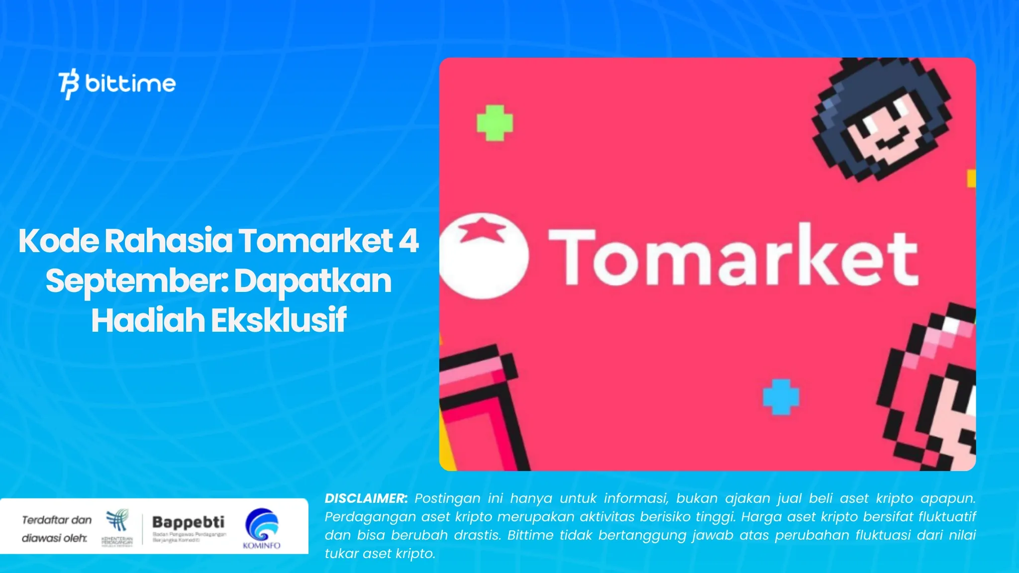 Kode Rahasia Tomarket 4 September Dapatkan Hadiah Eksklusif