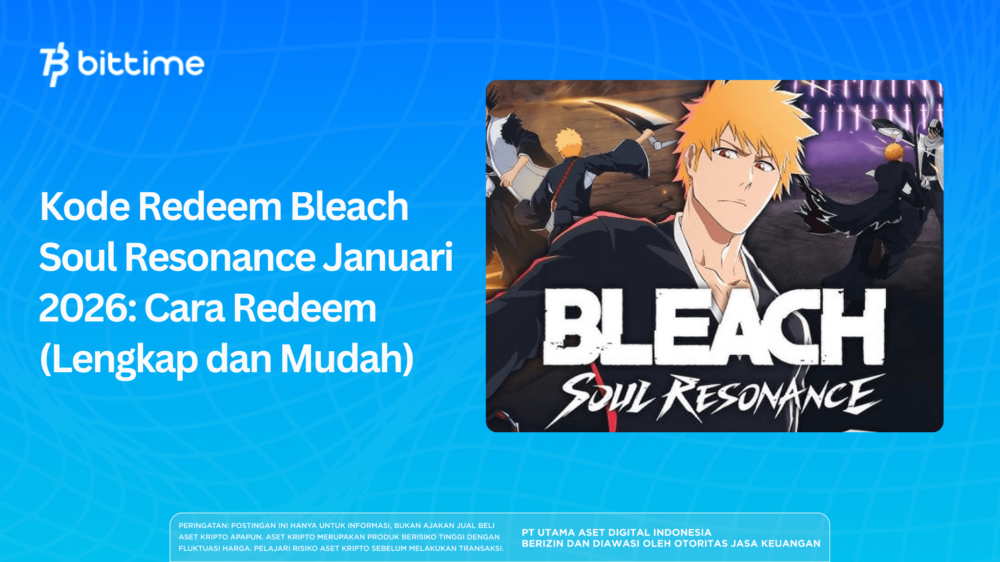 Kode Redeem Bleach Soul Resonance Januari 2026: Cara Redeem (Lengkap dan Mudah)