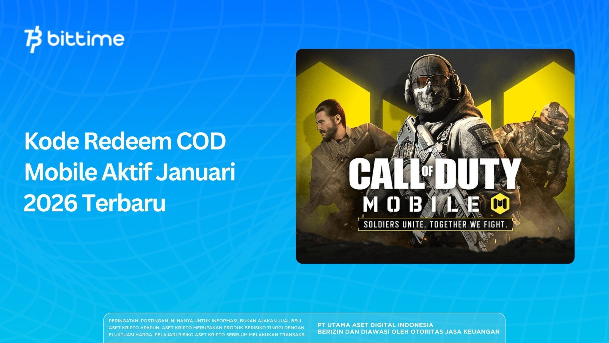 Kode Redeem COD Mobile Aktif Januari 2026 Terbaru