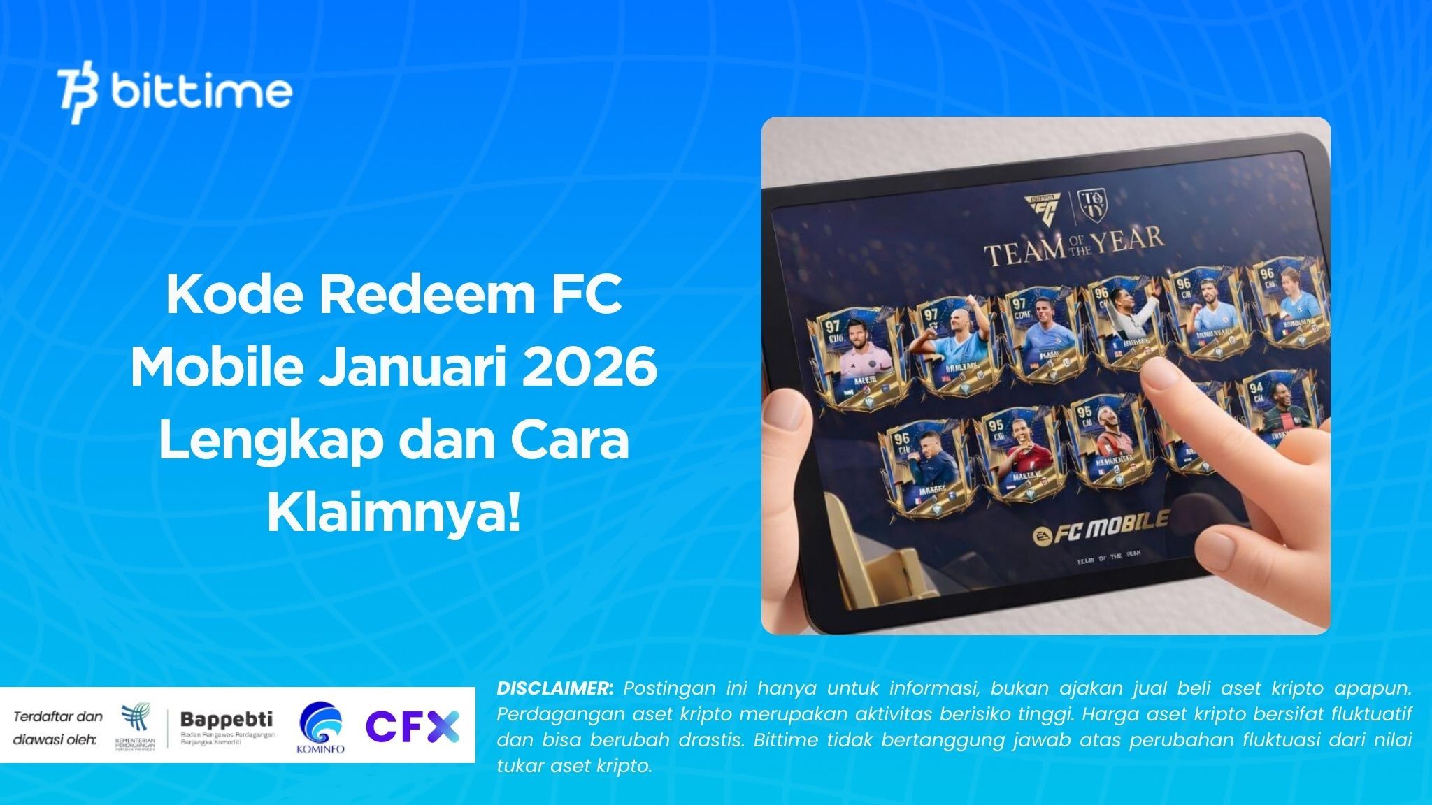 Kode Redeem FC Mobile Januari 2026 Lengkap dan Cara Klaimnya
