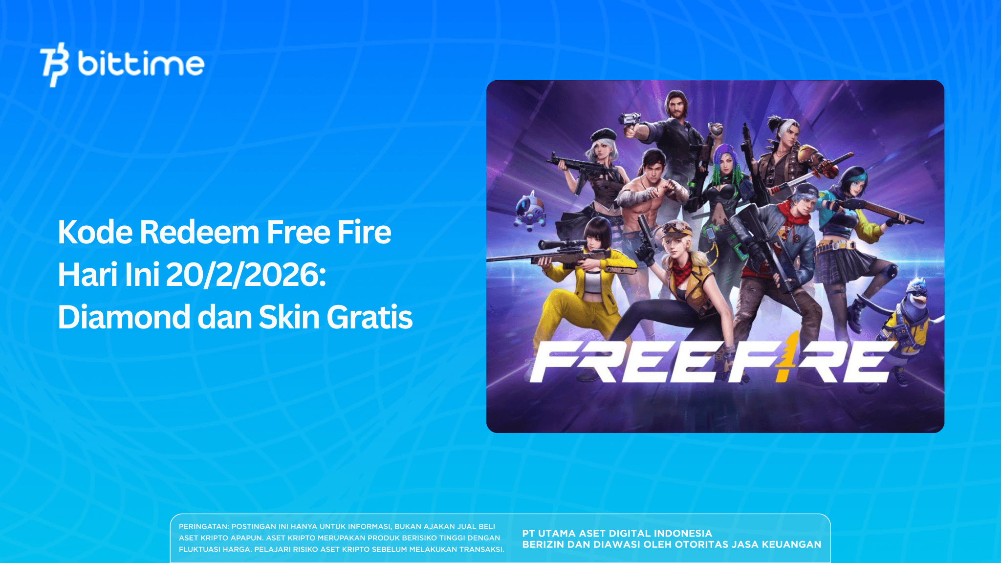 Free Fire Redeem Code February 20 2026