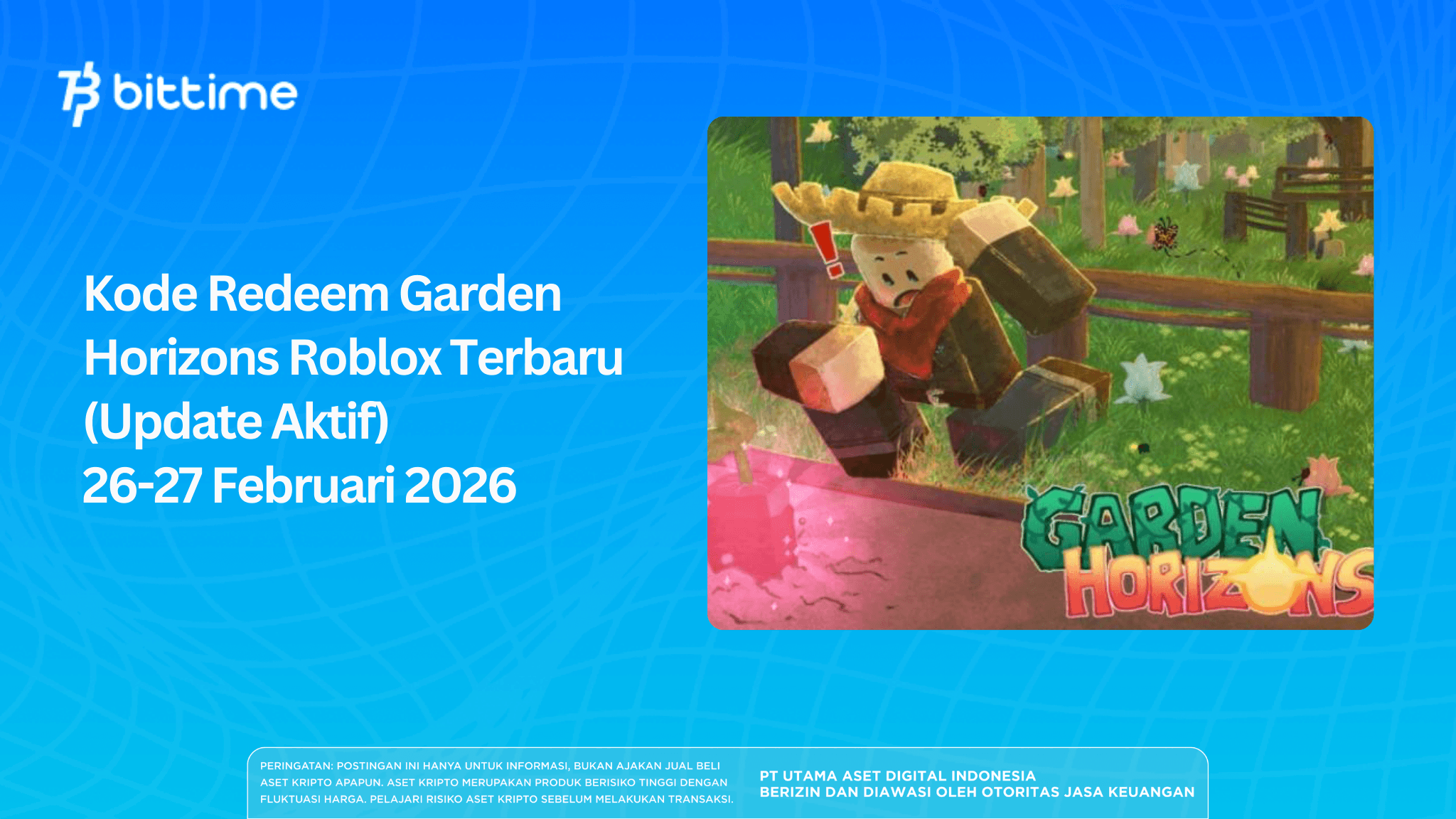 Garden Horizons Roblox Redeem Codes (Latest Active List)